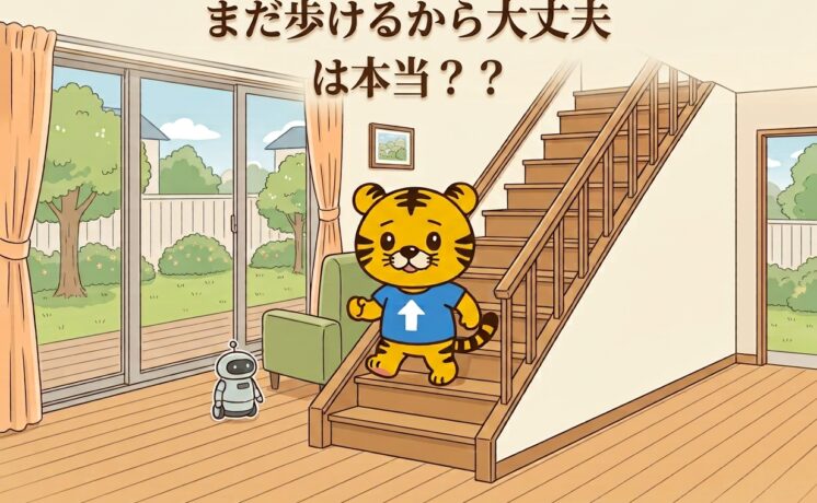 「まだ歩けるから大丈夫」は本当？｜日本最大級のいす式階段昇降機 専門サイト 階段昇降機.com